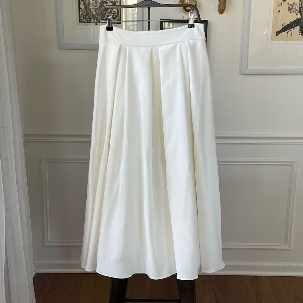 ASOS True Violet Statement Maxi Skirt Ivory $165 12